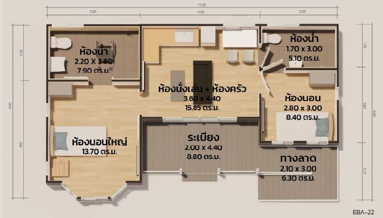EBA-22 Plan modulux english cottage style บ้านโมูลักซ์สไตล์อิงลิชคอทเทจ EBA-22 Plan modulux english cottage style บ้านโมูลักซ์สไตล์อิงลิชคอทเทจ